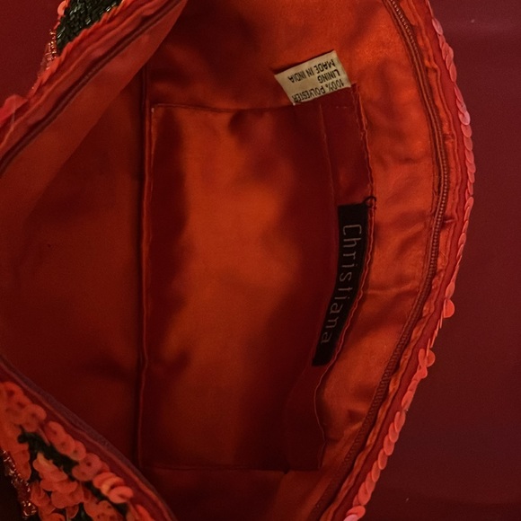 Vintage beat it sequence evening evening bag - Picture 3 of 3